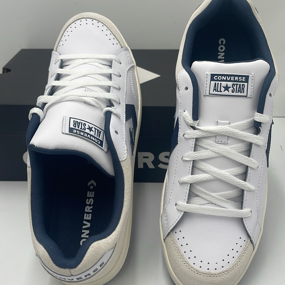 Converse Men’s Sneakers A10124C
PRO BLAZE CLASSIC OX WHITE/NAVY/VAPOROUS GRAY - Picture 12 of 16